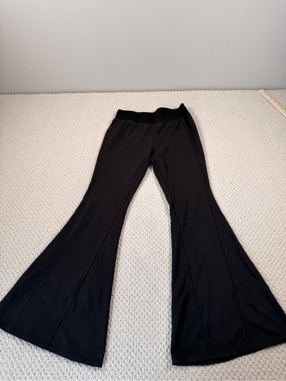 FP Movement Black Flared Yoga Pants - Wide Leg